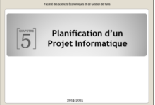 Planification d’un Projet Informatique